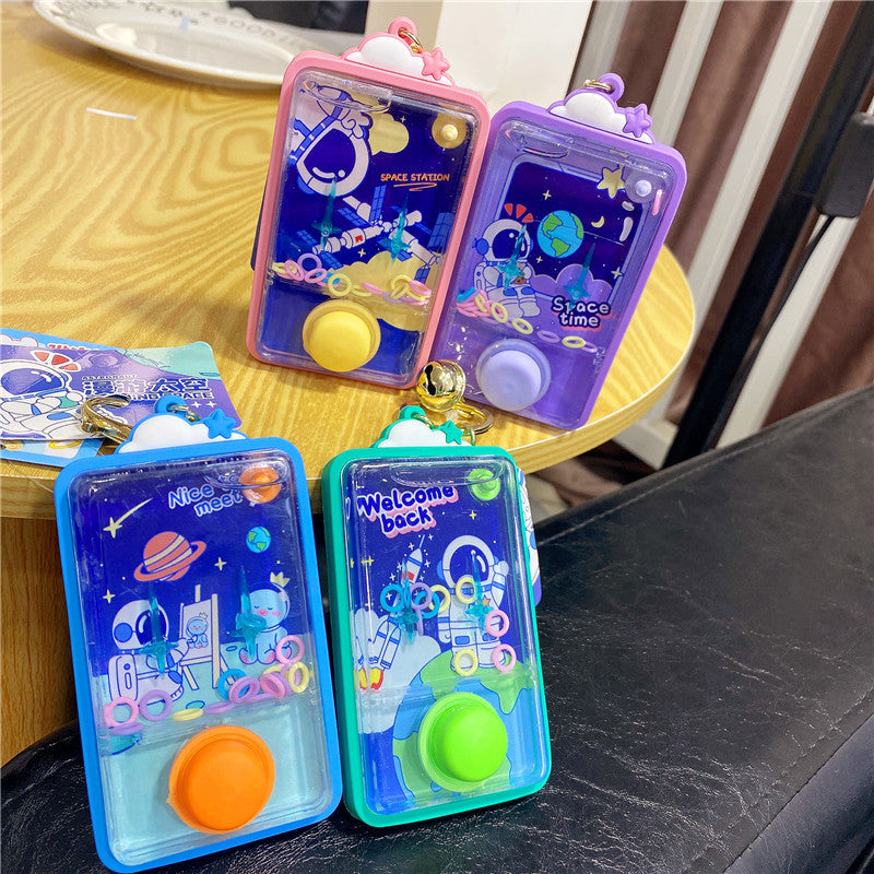 Wholesale Astronaut Unzip Game Water Machine Ferrule Keychains